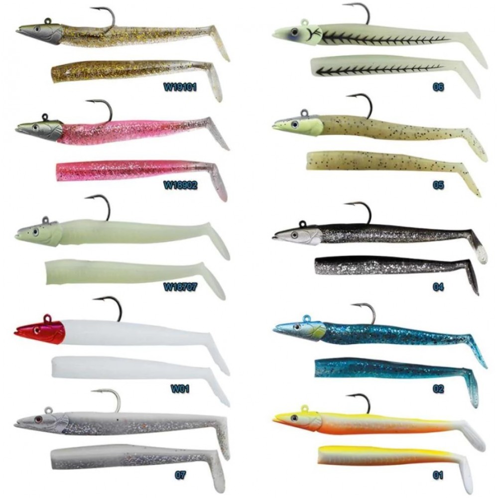 Effe Japon Levrek Sasi Sardine Sandeel Silikon Yem 2+1 21,5g 11cm  Effe Japon Levrek Sasi Sardine Sandeel Silikon Yem 2+1 21,5g 11cm